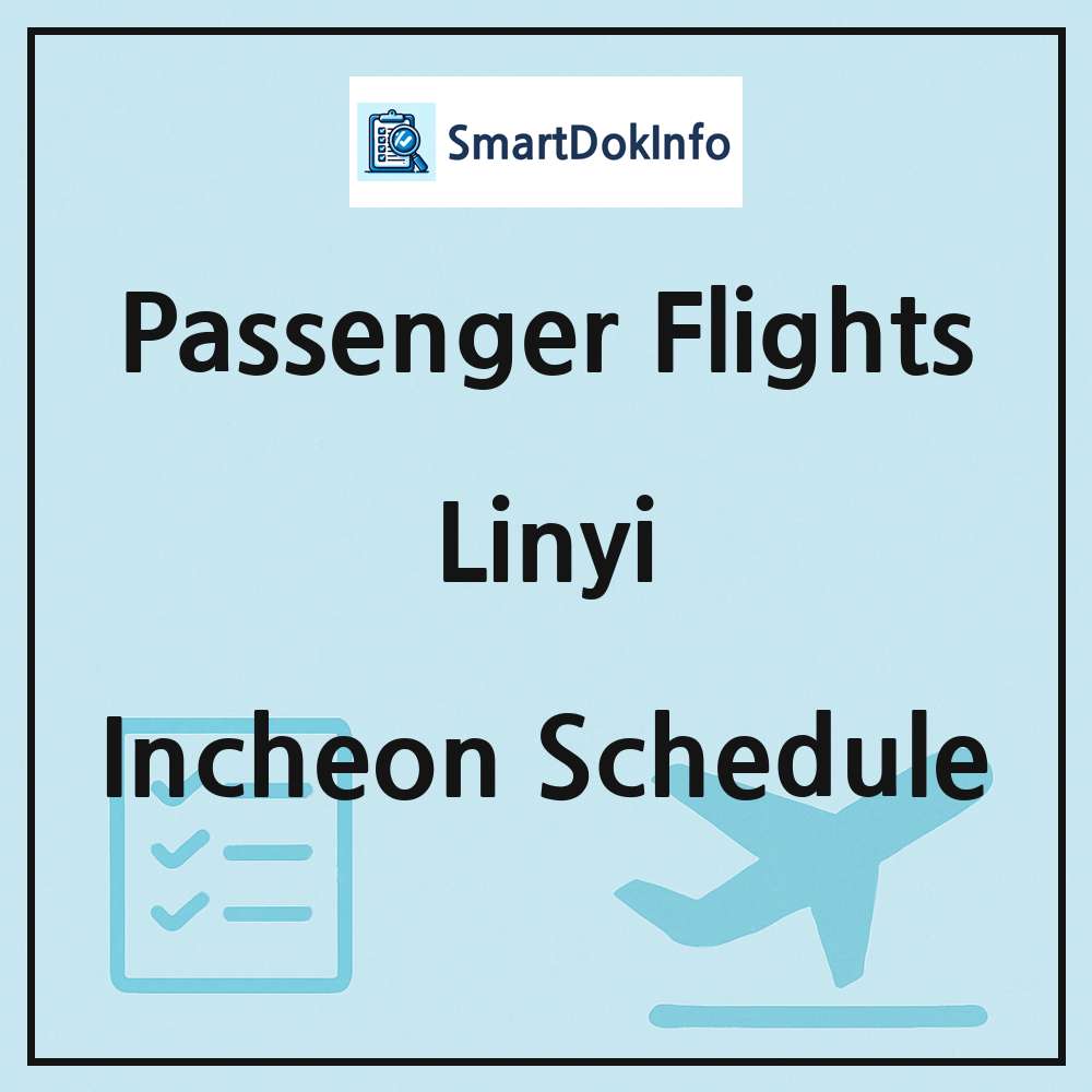 Linyi Flight Schedule Overview