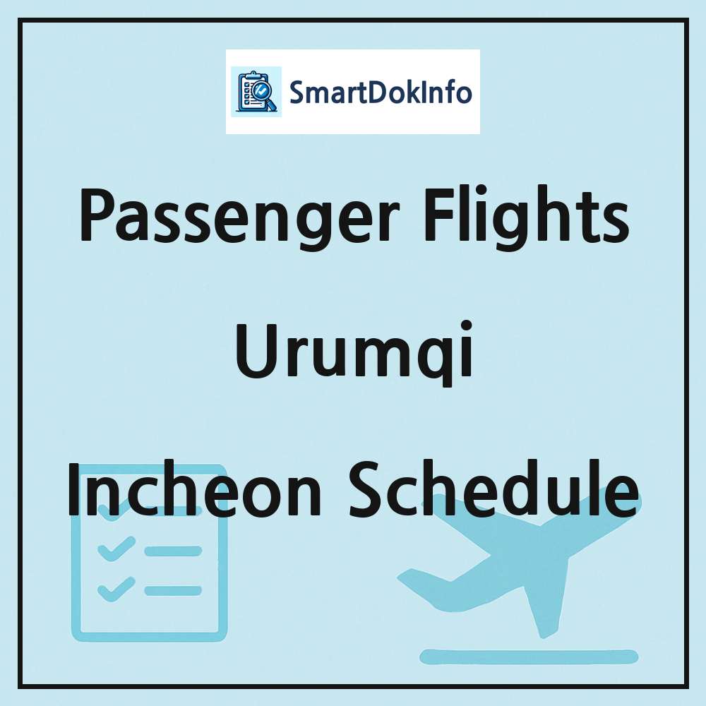 Urumqi Flight Schedule Overview