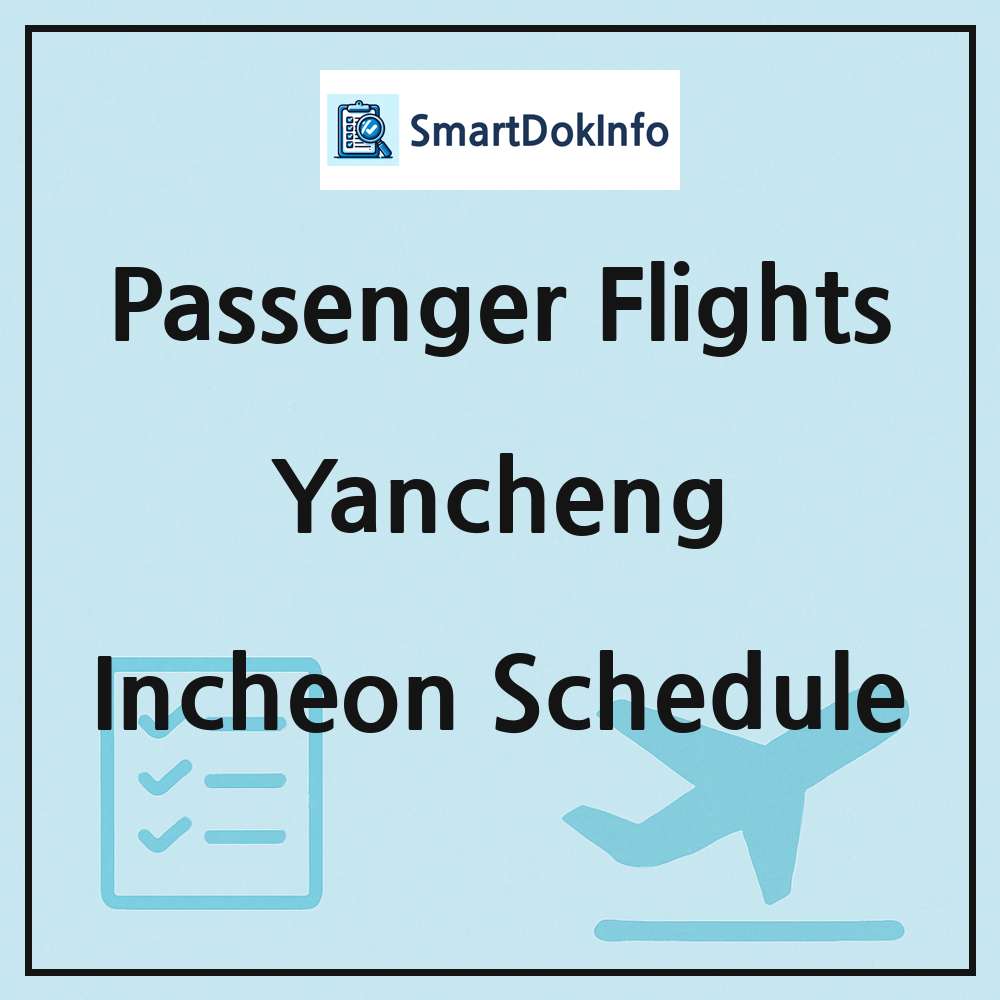 Yancheng Flight Schedule Overview