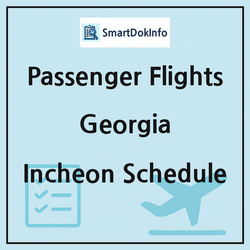 Georgia Flight Schedule Overview