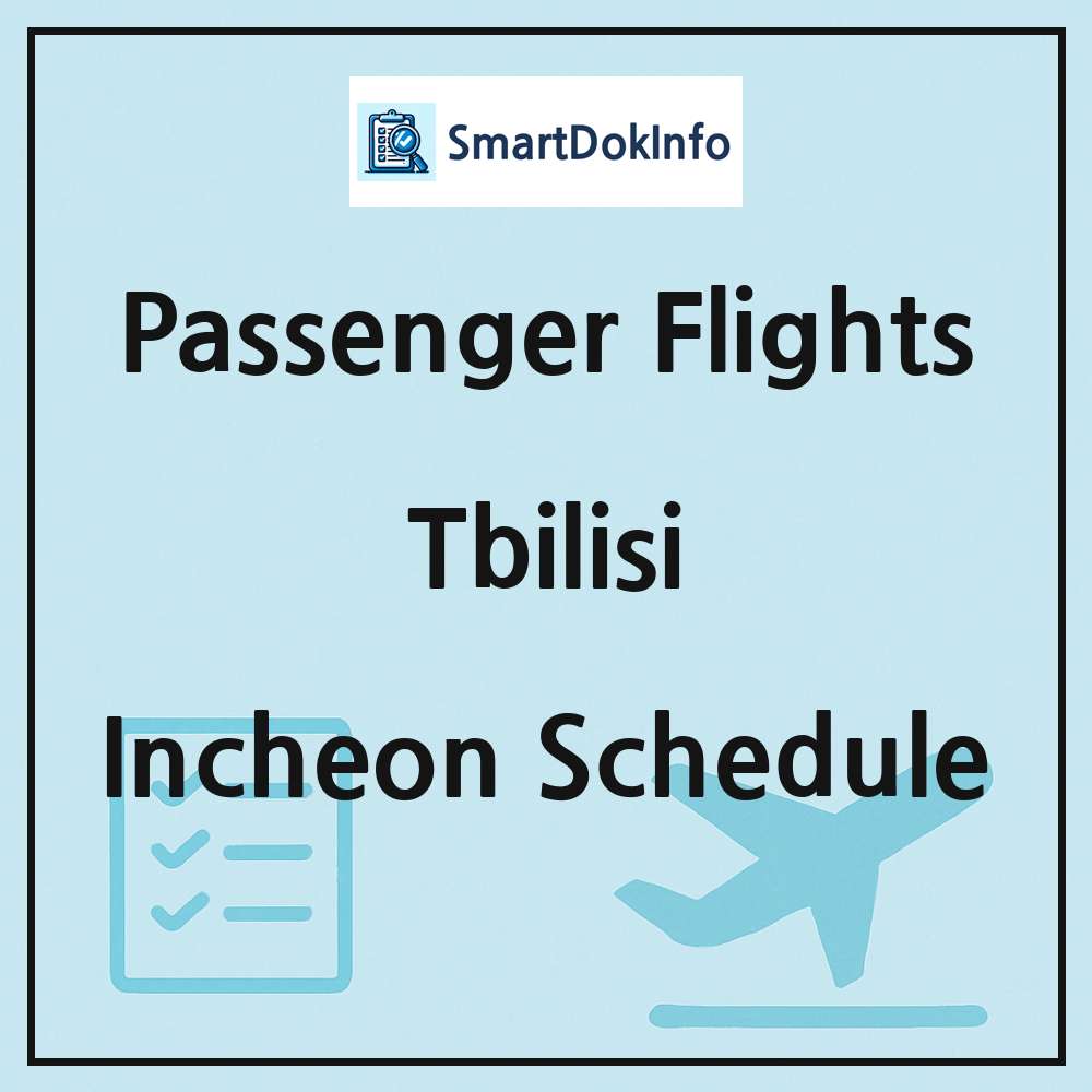 Tbilisi Flight Schedule Overview