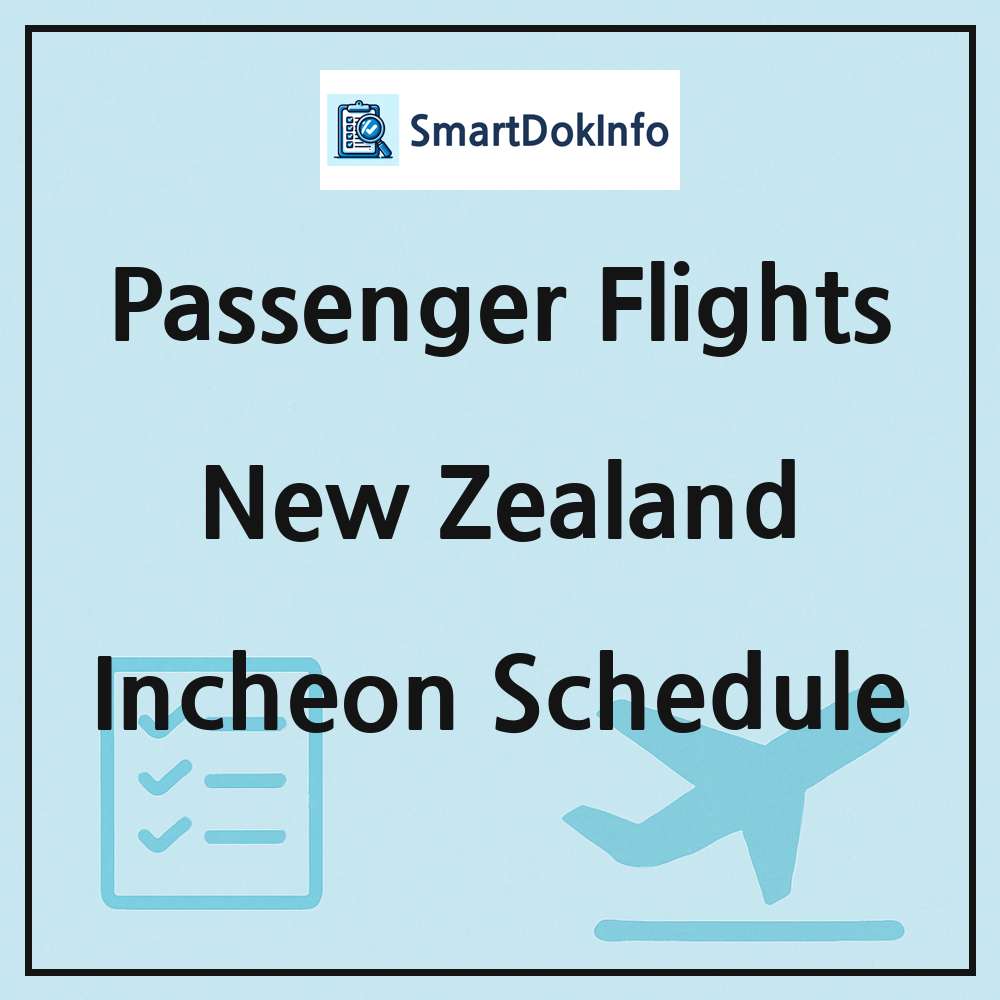 New Zealand Flight Schedule Overview