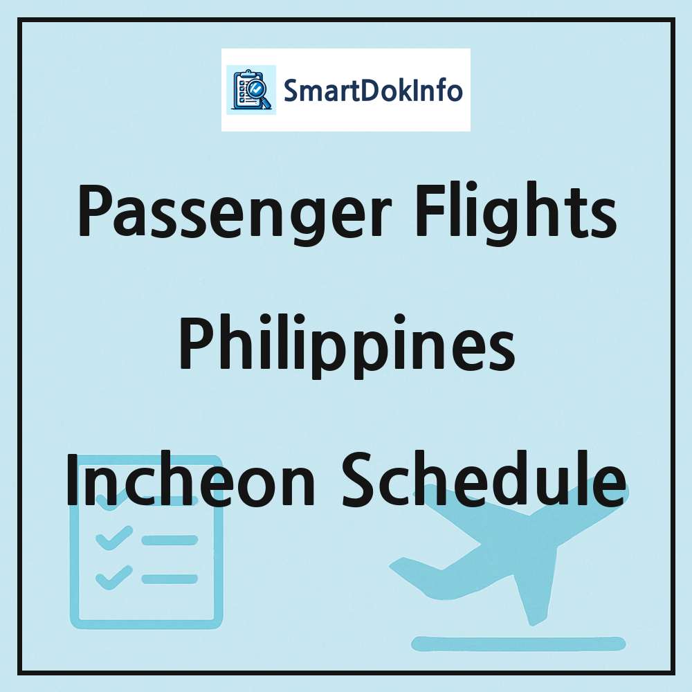 Philippines Flight Schedule Overview