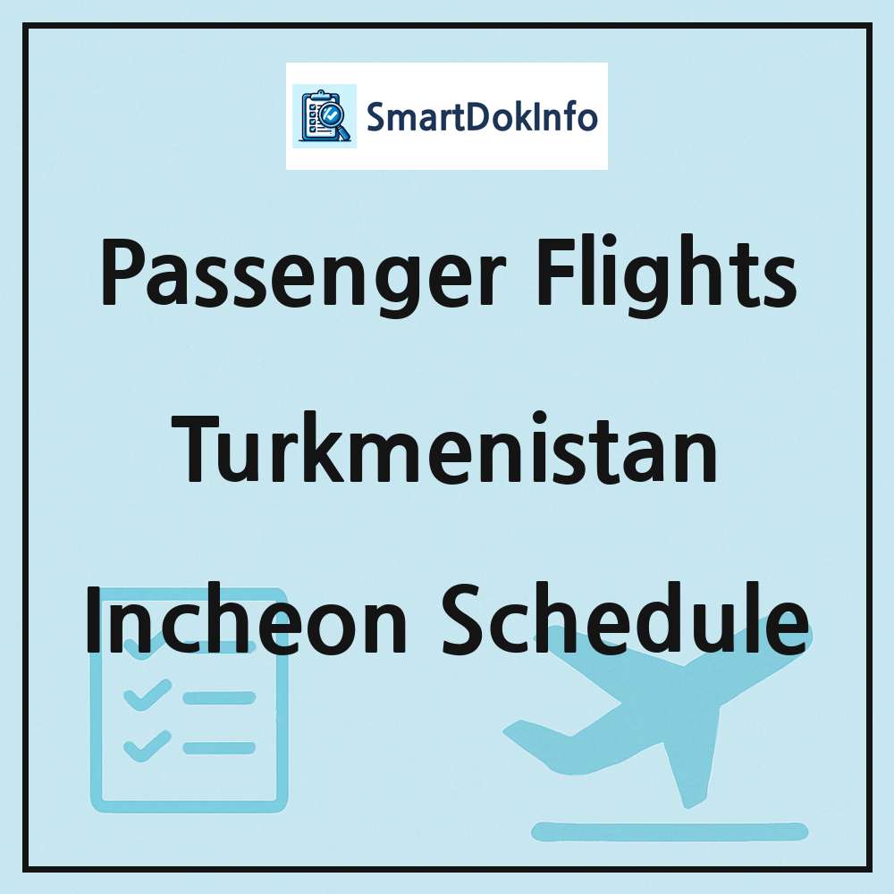 Turkmenistan Flight Schedule Overview