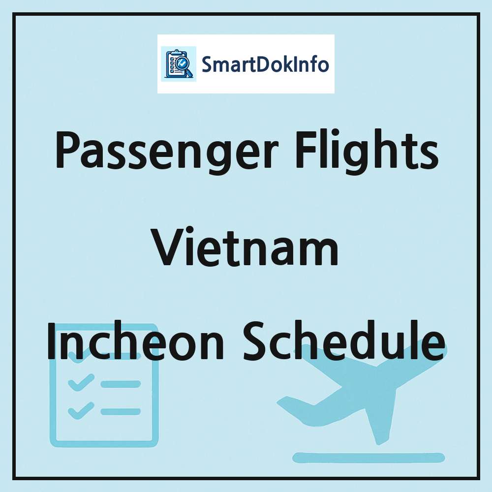 Vietnam Flight Schedule Overview