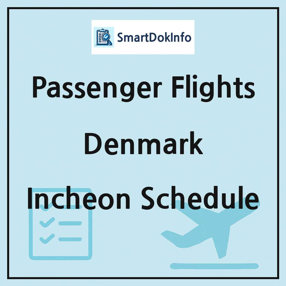 Denmark Flight Schedule Overview