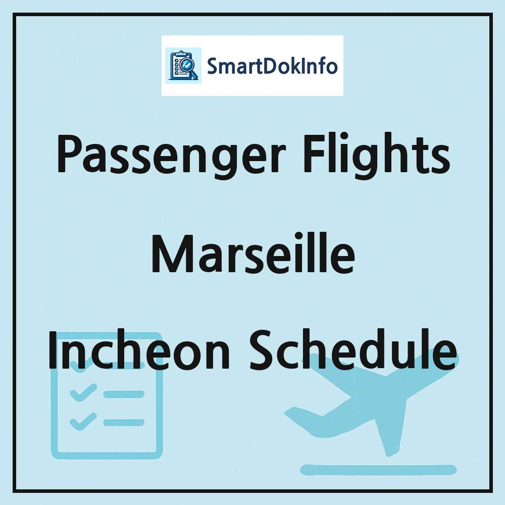 Marseille Flight Schedule Overview