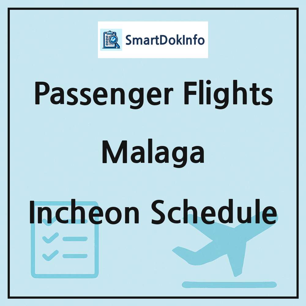 Malaga Flight Schedule Overview