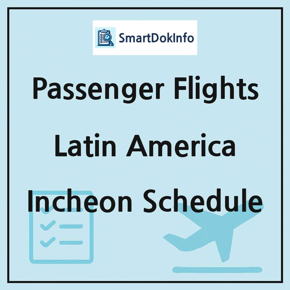 Latin America Flight Schedule Overview