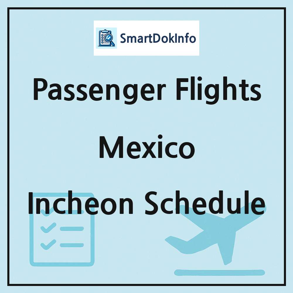 Mexico Flight Schedule Overview