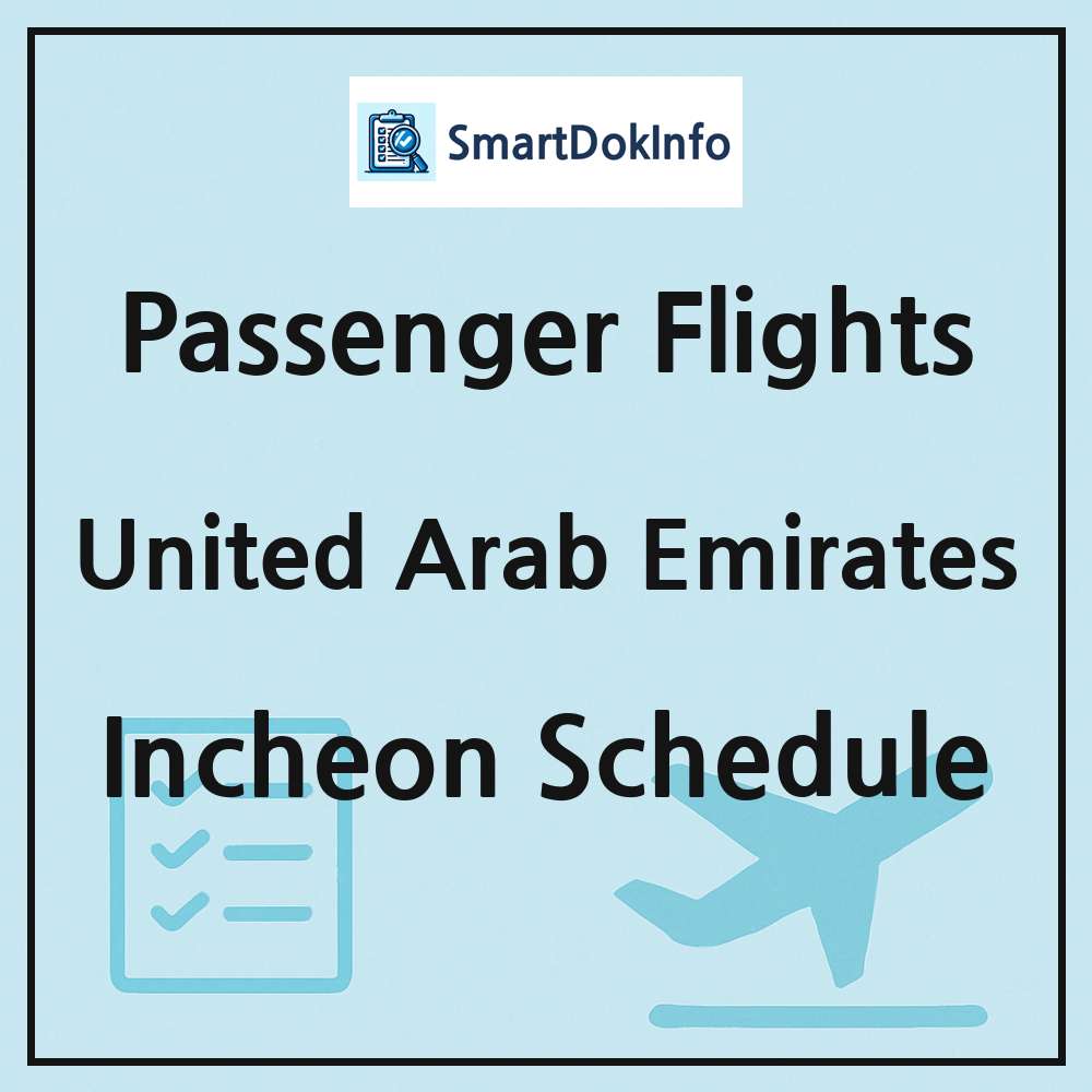 United Arab Emirates Flight Schedule Overview