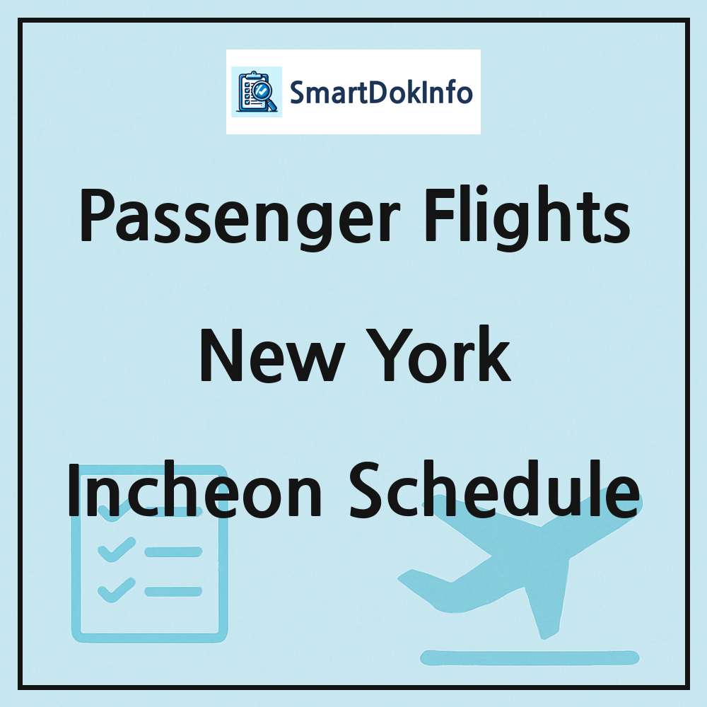 New York Flight Schedule Overview