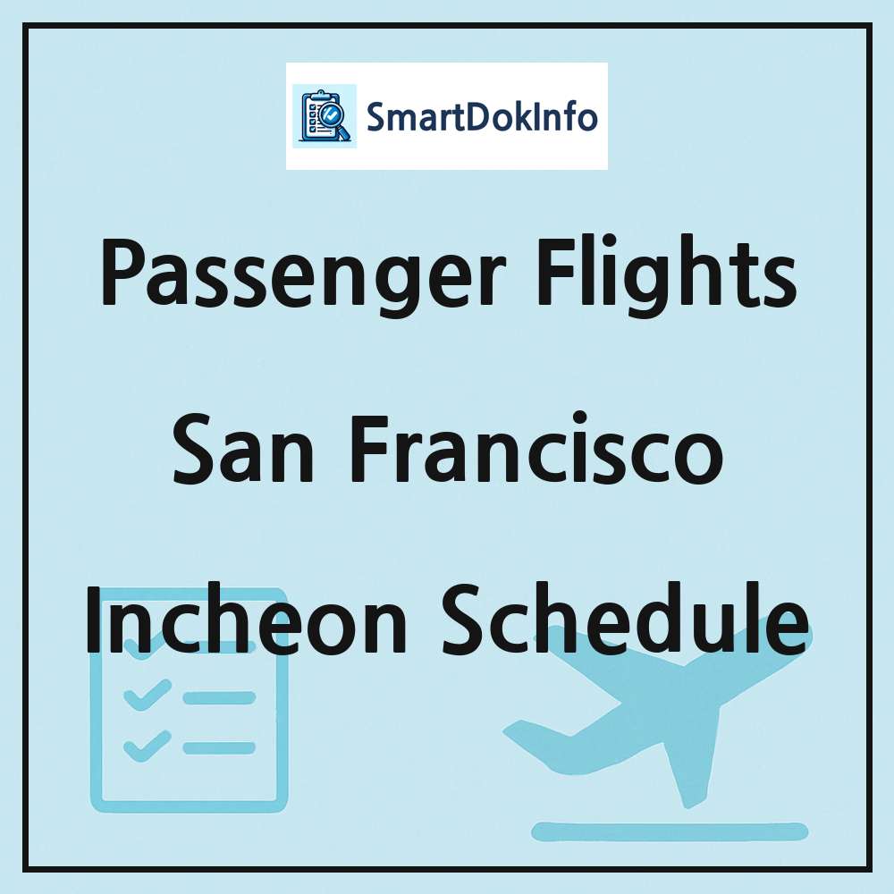 San Francisco Flight Schedule Overview