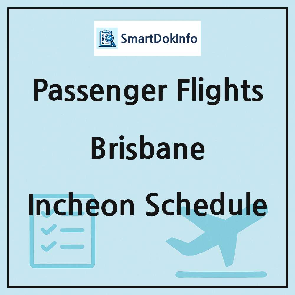 Brisbane Flight Schedule Overview