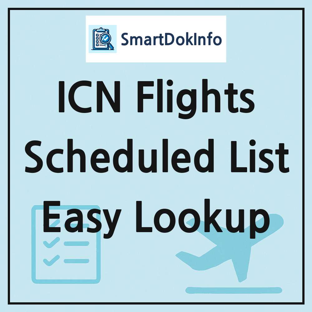 List of scheduled international passenger flights to and from Incheon Airport by country